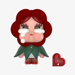 POPMART CRYING FOR LOVE CryBaby Figurine - CLASSIC ROSE